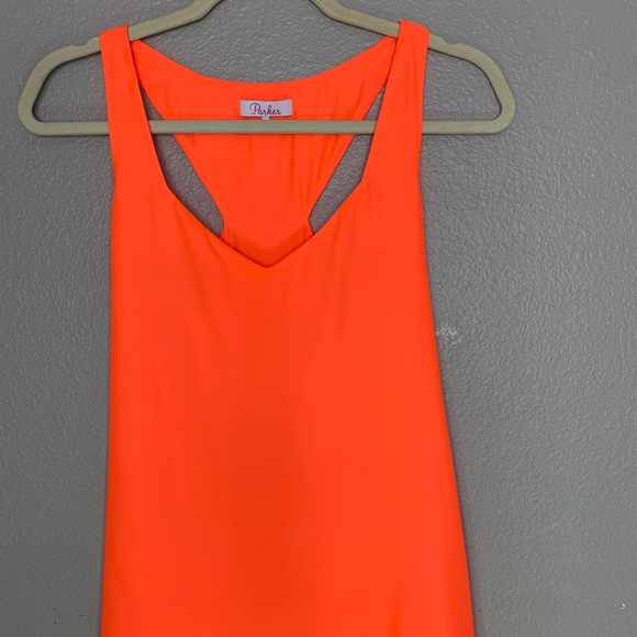Orange Neon Dress Size Small - Picture 5 of 7